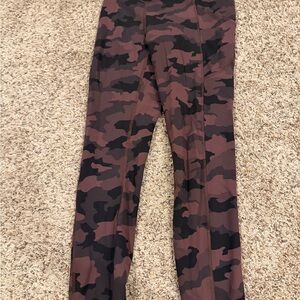 Brown Camo Leggings